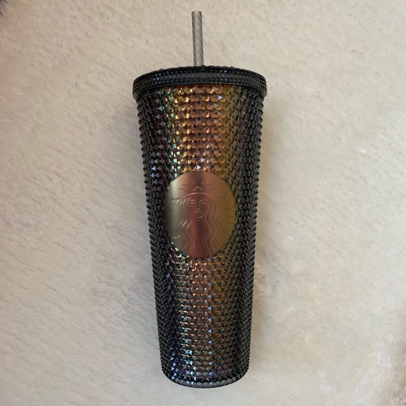 Starbucks Fall 2020 shiny dark studded tumbler - Picture 1 of 4